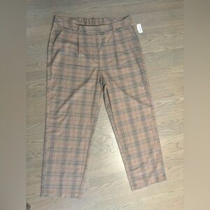 NWT Old Navy Classic Plaid Trousers  XXL T